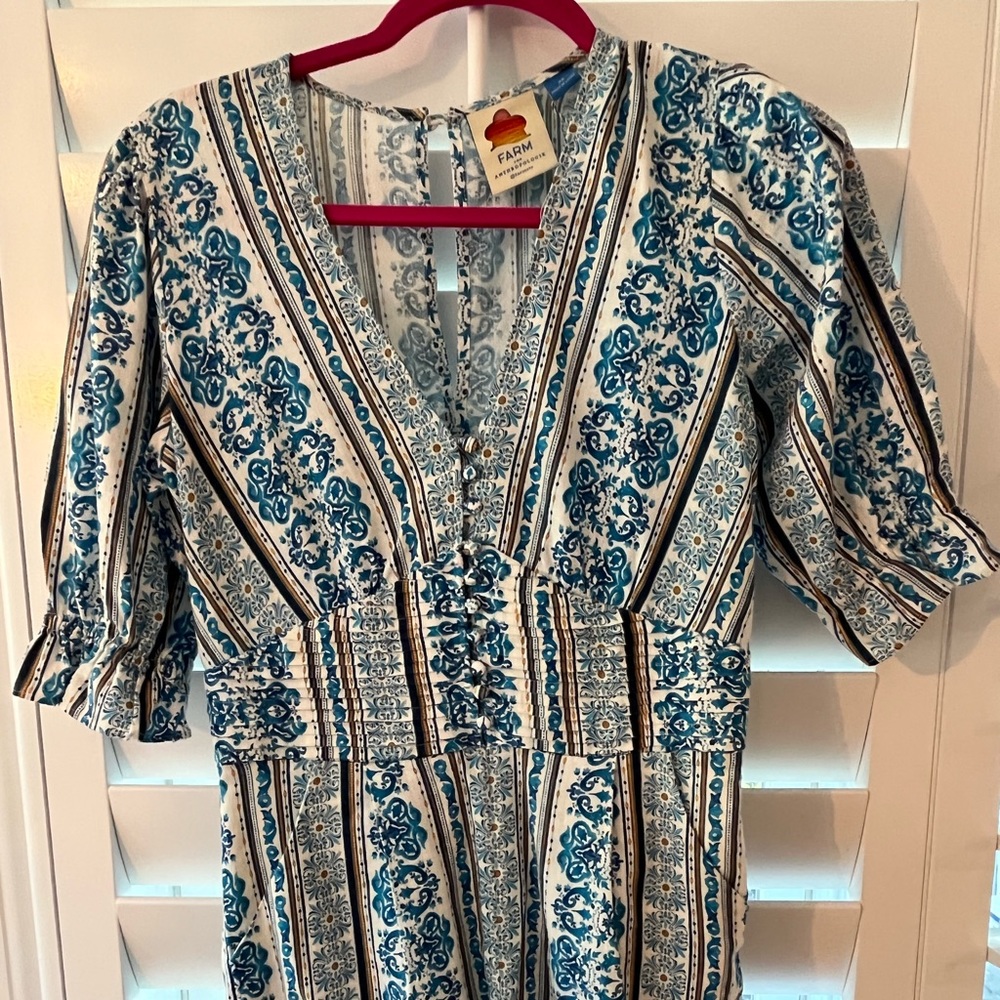 Farm rio romper new with tags
